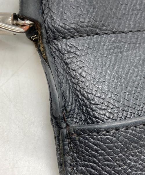 Maison Margiela（メゾンマルジェラ）Maison Margiela (メゾンマルジェラ) レザーネックポーチ ブラックの古着・服飾アイテム