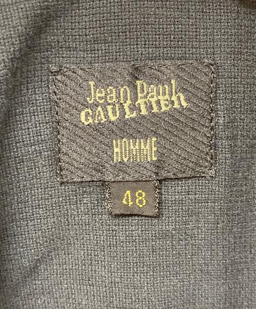 Jean Paul Gaultier homme（ジャンポールゴルチェオム）Jean Paul GAULTIER HOMME (ジャンポールゴルチェオム) 長袖シャツ ブラック サイズ:	SIZE 48の古着・服飾アイテム