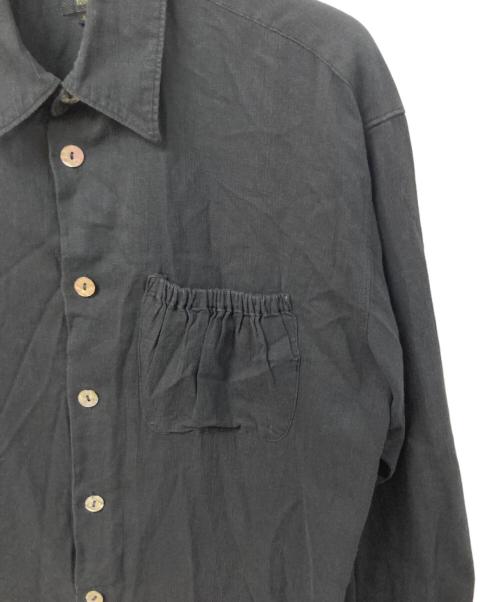Jean Paul Gaultier homme（ジャンポールゴルチェオム）Jean Paul GAULTIER HOMME (ジャンポールゴルチェオム) 長袖シャツ ブラック サイズ:	SIZE 48の古着・服飾アイテム