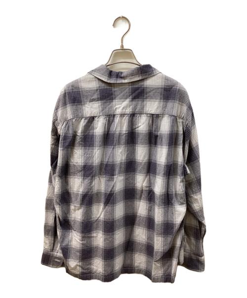 FIVE BROTHER（ファイブブラザー）FIVE BROTHER (ファイブブラザー) オンブレチェックシャツ グレー サイズ:SIZE Mの古着・服飾アイテム