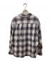 FIVE BROTHER (ファイブブラザー) オンブレチェックシャツ グレー サイズ:SIZE M：6000円