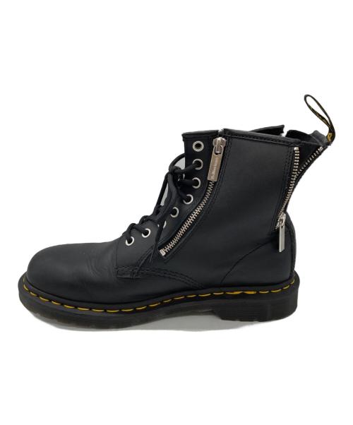 Dr.Martens（ドクターマーチン）Dr.Martens (ドクターマーチン) サイドジップ8ホールブーツ ブラック サイズ:UK7の古着・服飾アイテム