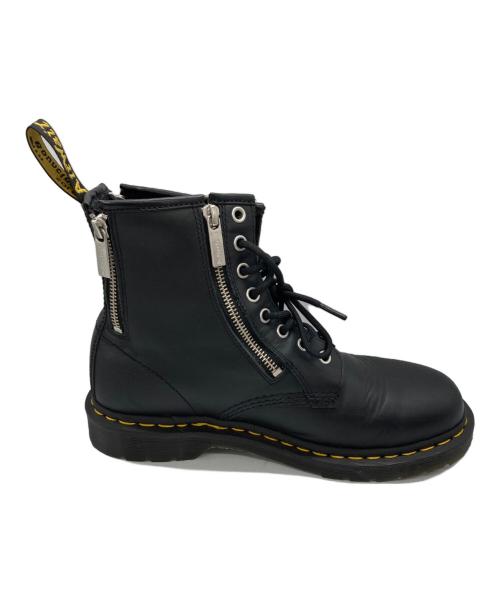 Dr.Martens（ドクターマーチン）Dr.Martens (ドクターマーチン) サイドジップ8ホールブーツ ブラック サイズ:UK7の古着・服飾アイテム