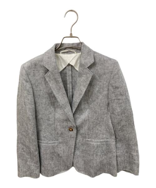 MaxMara（マックスマーラ）MaxMara (マックスマーラ) テーラードジャケット グレー サイズ:	SIZE 36の古着・服飾アイテム
