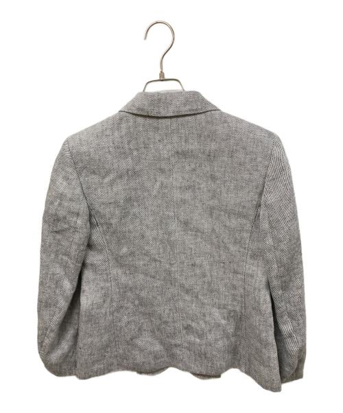 MaxMara（マックスマーラ）MaxMara (マックスマーラ) テーラードジャケット グレー サイズ:	SIZE 36の古着・服飾アイテム