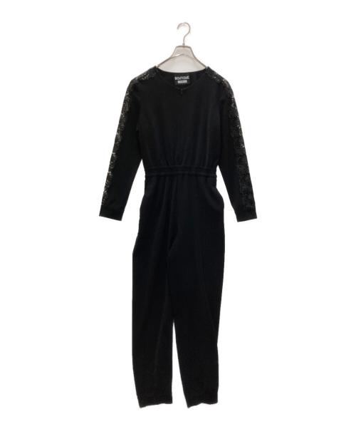 BOUTIQUE MOSCHINO（ブティック モスキーノ）BOUTIQUE MOSCHINO (ブティック モスキーノ) オールインワン ブラック サイズ:	SIZE 40の古着・服飾アイテム