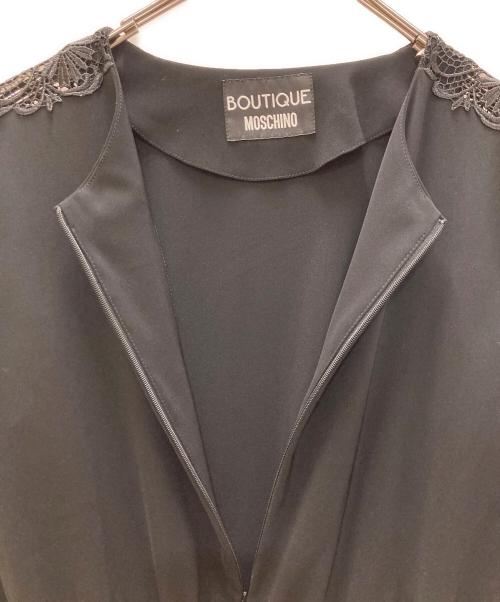 BOUTIQUE MOSCHINO（ブティック モスキーノ）BOUTIQUE MOSCHINO (ブティック モスキーノ) オールインワン ブラック サイズ:	SIZE 40の古着・服飾アイテム