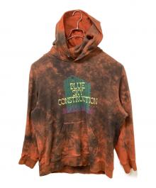 YUKI HASHIMOTO（ユウキハシモト）の古着「TIEDIE PRINTED HOODIE」｜ブラウン