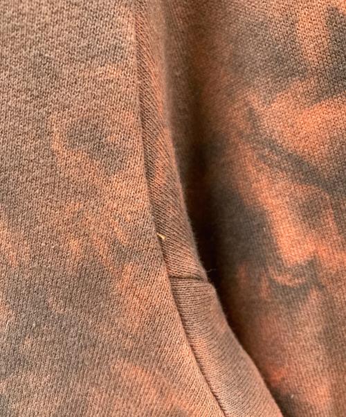 YUKI HASHIMOTO（ユウキハシモト）YUKI HASHIMOTO (ユウキハシモト) TIEDIE PRINTED HOODIE ブラウン サイズ:	SIZE Lの古着・服飾アイテム