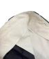 中古・古着 beautiful people (ビューティフルピープル) wool gabardine one tuck tapered pants ブラック×イエロー サイズ:SIZE 38：5000円