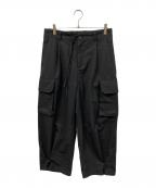 Y-3ワイスリー）の古着「W CLASSIC WINTER WOOL CARGO PANTS」｜ブラック
