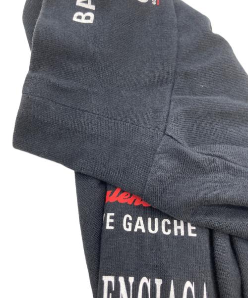 BALENCIAGA（バレンシアガ）BALENCIAGA (バレンシアガ) Multi Logo Turtle Neck Long Sleeve ブラック サイズ:SIZE Lの古着・服飾アイテム