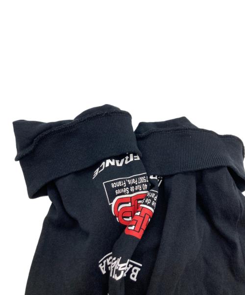 BALENCIAGA（バレンシアガ）BALENCIAGA (バレンシアガ) Multi Logo Turtle Neck Long Sleeve ブラック サイズ:SIZE Lの古着・服飾アイテム