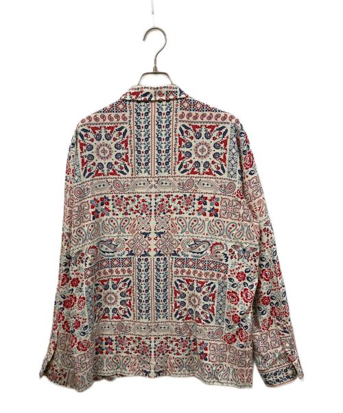 KITH（キス）KITH (キス) ペイズリー柄シャツ ベージュ サイズ:	SIZE Mの古着・服飾アイテム