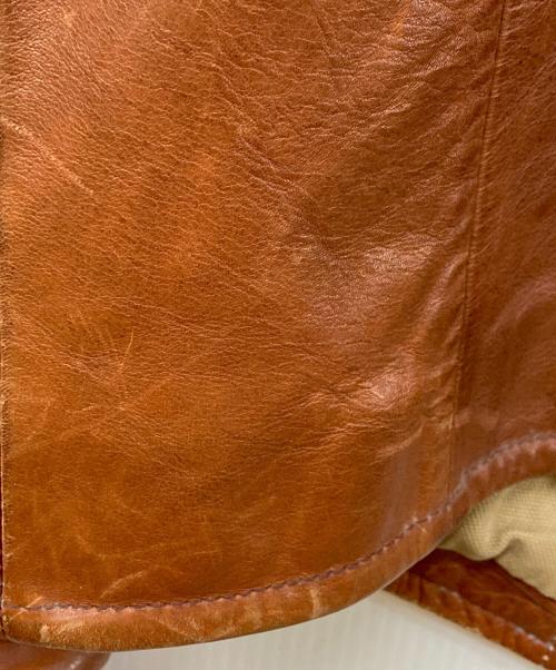 HARLEY-DAVIDSON（ハーレーダビッドソン）HARLEY-DAVIDSON (ハーレーダビッドソン) レザージャケット ブラウン サイズ:	SIZE Lの古着・服飾アイテム