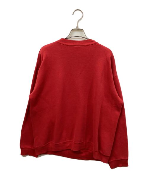 TULTEX（タルテックス）TULTEX (タルテックス) プリントスウェット レッド サイズ:	SIZE Lの古着・服飾アイテム