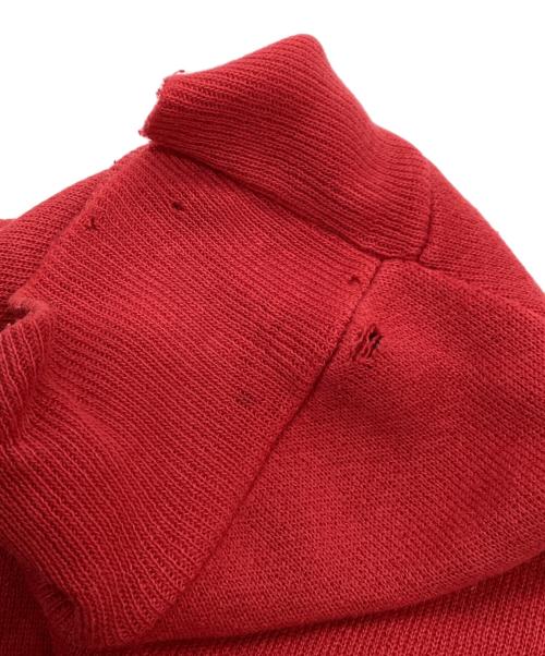 TULTEX（タルテックス）TULTEX (タルテックス) プリントスウェット レッド サイズ:	SIZE Lの古着・服飾アイテム
