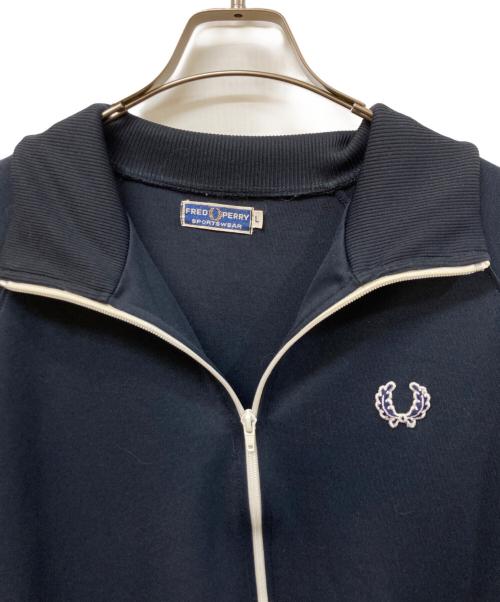 FRED PERRY（フレッドペリー）FRED PERRY (フレッドペリー) トラックジャケット ネイビー サイズ:	SIZE Lの古着・服飾アイテム