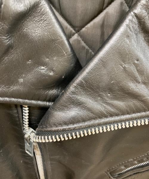 Schott（ショット）Schott (ショット) ダブルライダースジャケット ブラック サイズ:SIZE 46の古着・服飾アイテム