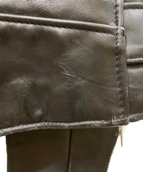Schott（ショット）Schott (ショット) ダブルライダースジャケット ブラック サイズ:SIZE 46の古着・服飾アイテム