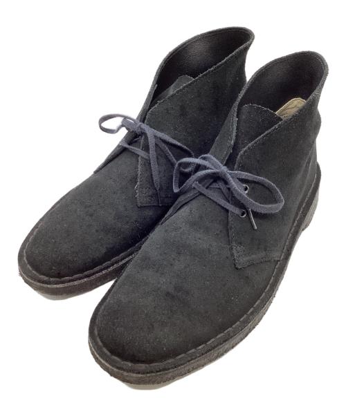 CLARKS（クラークス）CLARKS (クラークス) チャッカブーツ ブラック サイズ:SIZE US9の古着・服飾アイテム