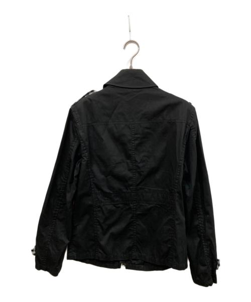 BURBERRY BLACK LABEL（バーバリーブラックレーベル）BURBERRY BLACK LABEL (バーバリーブラックレーベル) ナポレオンジャケット ブラック サイズ:	SIZE Lの古着・服飾アイテム