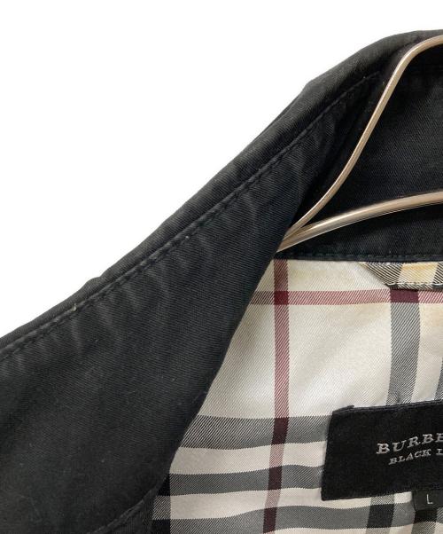 BURBERRY BLACK LABEL（バーバリーブラックレーベル）BURBERRY BLACK LABEL (バーバリーブラックレーベル) ナポレオンジャケット ブラック サイズ:	SIZE Lの古着・服飾アイテム