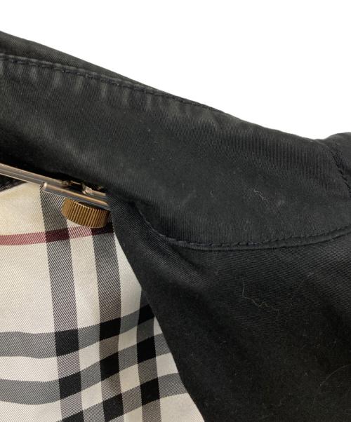 BURBERRY BLACK LABEL（バーバリーブラックレーベル）BURBERRY BLACK LABEL (バーバリーブラックレーベル) ナポレオンジャケット ブラック サイズ:	SIZE Lの古着・服飾アイテム