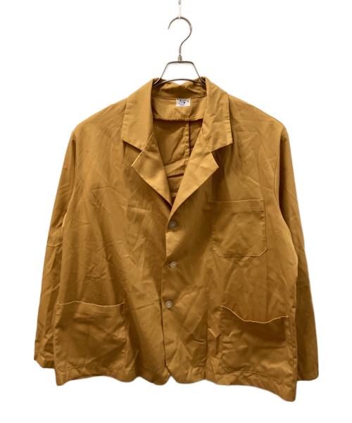 SERVICE（サービス）SERVICE (サービス) 古着シャツジャケット イエロー サイズ:XLの古着・服飾アイテム