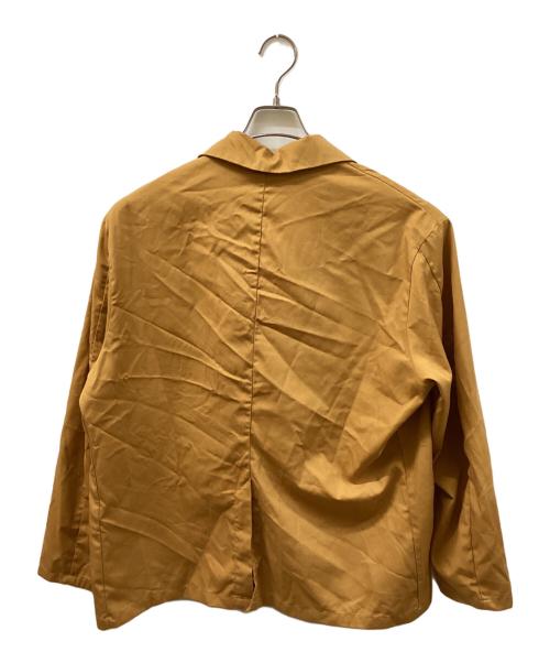 SERVICE（サービス）SERVICE (サービス) 古着シャツジャケット イエロー サイズ:XLの古着・服飾アイテム