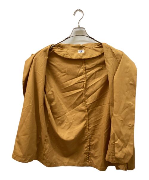 SERVICE（サービス）SERVICE (サービス) 古着シャツジャケット イエロー サイズ:XLの古着・服飾アイテム