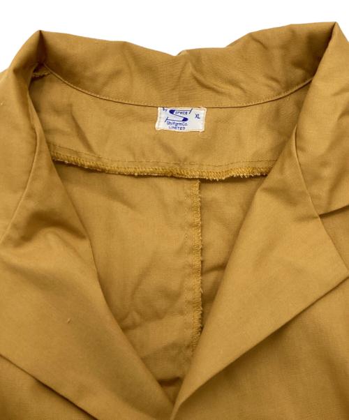 SERVICE（サービス）SERVICE (サービス) 古着シャツジャケット イエロー サイズ:XLの古着・服飾アイテム