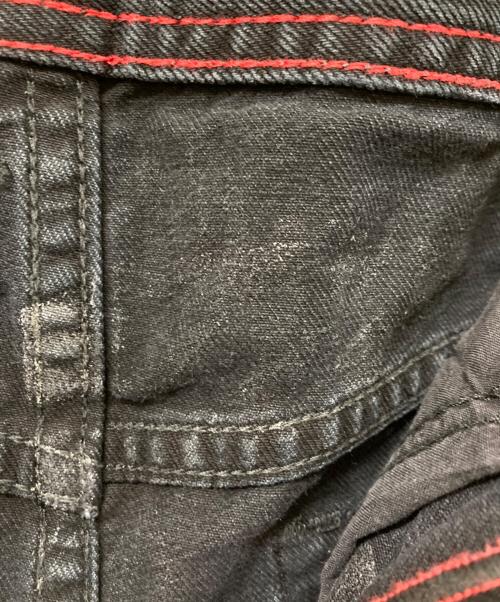 DIESEL（ディーゼル）DIESEL (ディーゼル) ダメージ加工デニムパンツ ブラック サイズ:SIZE 30の古着・服飾アイテム