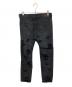 DIESEL (ディーゼル) ダメージ加工デニムパンツ ブラック サイズ:SIZE 30：6000円