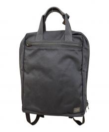 PORTER（ポーター）の古着「2WAY RUCKSACK」｜ブラック