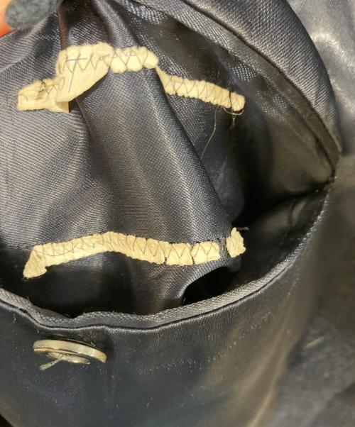 古着（フルギ）古着 (フルギ) ウールコート ネイビー サイズ:実寸をご確認くださいの古着・服飾アイテム