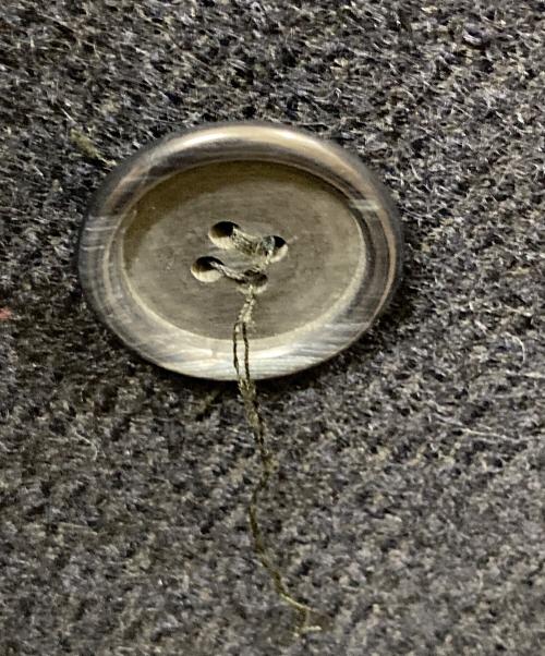 古着（フルギ）古着 (フルギ) ウールコート ネイビー サイズ:実寸をご確認くださいの古着・服飾アイテム