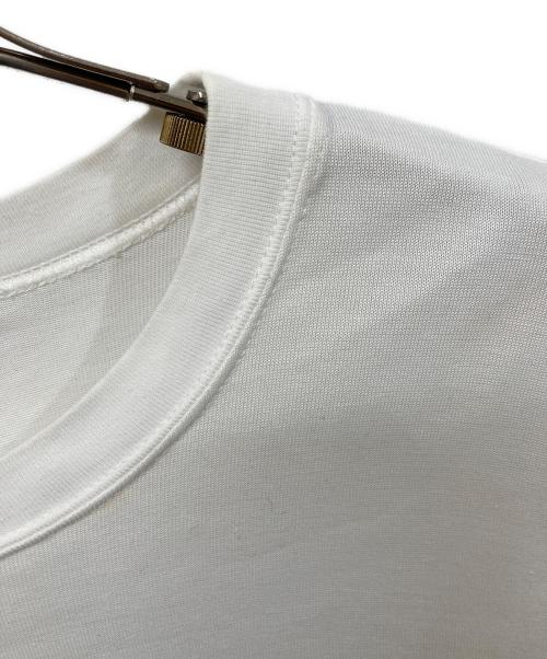 kolor/BEACON（カラービーコン）kolor/BEACON (カラービーコン) カレッジロングスリーブTシャツ ホワイト サイズ:	SIZE 1の古着・服飾アイテム