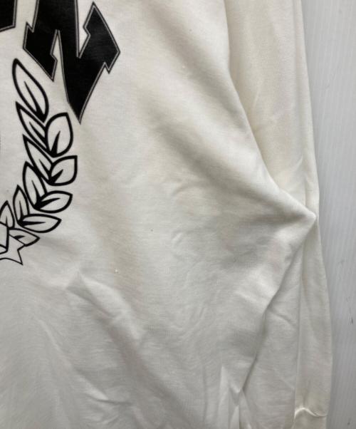 kolor/BEACON（カラービーコン）kolor/BEACON (カラービーコン) カレッジロングスリーブTシャツ ホワイト サイズ:	SIZE 1の古着・服飾アイテム