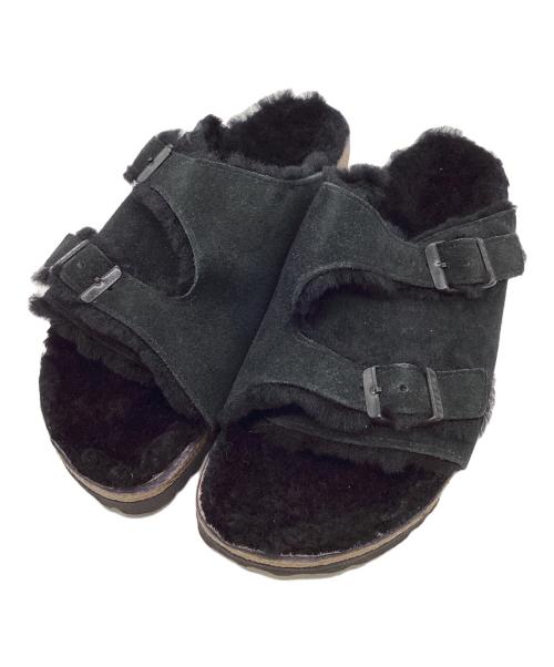 BIRKENSTOCK（ビルケンシュトック）BIRKENSTOCK (ビルケンシュトック) Arizona Shearling ブラック サイズ:SIZE 24cmの古着・服飾アイテム