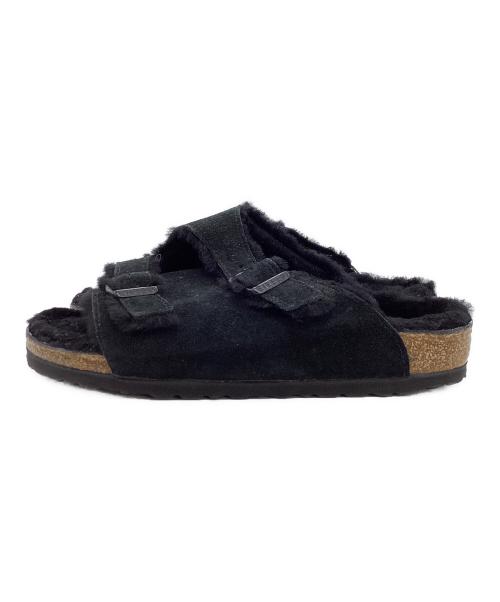 BIRKENSTOCK（ビルケンシュトック）BIRKENSTOCK (ビルケンシュトック) Arizona Shearling ブラック サイズ:SIZE 24cmの古着・服飾アイテム
