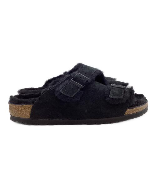 BIRKENSTOCK（ビルケンシュトック）BIRKENSTOCK (ビルケンシュトック) Arizona Shearling ブラック サイズ:SIZE 24cmの古着・服飾アイテム