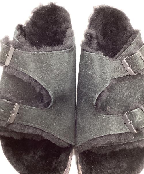 BIRKENSTOCK（ビルケンシュトック）BIRKENSTOCK (ビルケンシュトック) Arizona Shearling ブラック サイズ:SIZE 24cmの古着・服飾アイテム