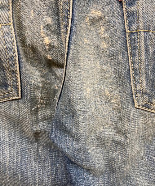 Hysteric Glamour（ヒステリックグラマー）Hysteric Glamour (ヒステリックグラマー) RSM加工 デニム スリム ストレート PT インディゴ サイズ:SIZE 30の古着・服飾アイテム