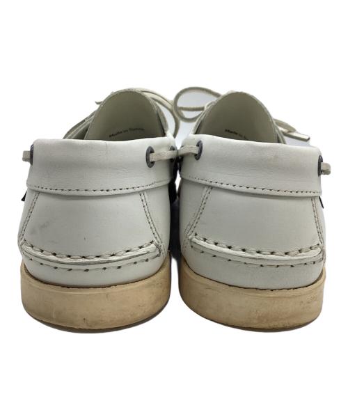PARABOOT（パラブーツ）PARABOOT (パラブーツ) デッキシューズ ホワイト サイズ:SIZE 7の古着・服飾アイテム