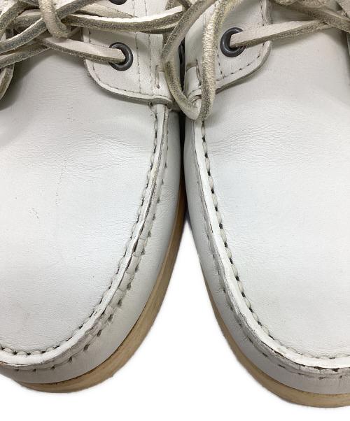 PARABOOT（パラブーツ）PARABOOT (パラブーツ) デッキシューズ ホワイト サイズ:SIZE 7の古着・服飾アイテム