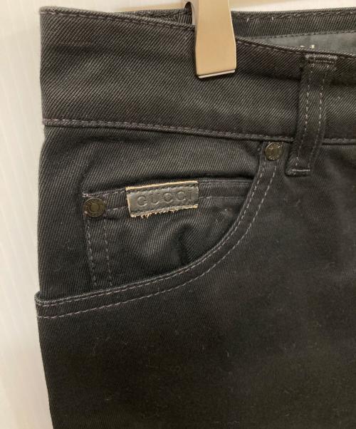 GUCCI（グッチ）GUCCI (グッチ) ミニスカート ブラック サイズ:	SIZE 40の古着・服飾アイテム