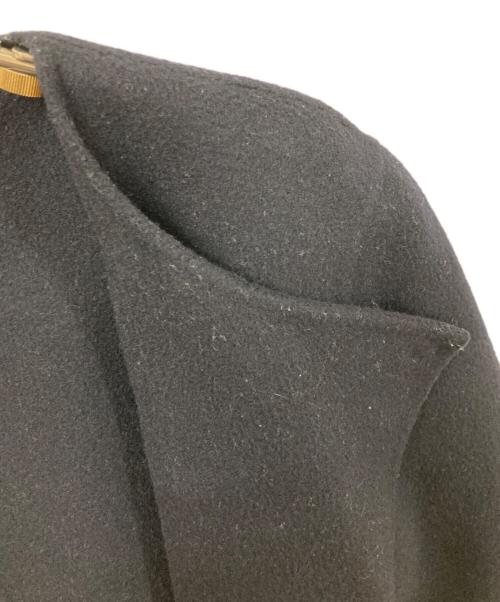 theory（セオリー）theory (セオリー) ノーカラーウールコート ネイビー サイズ:SIZE Sの古着・服飾アイテム