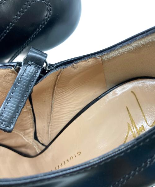 GIUSEPPE ZANOTTI（ジュゼッペザノッティ）GIUSEPPE ZANOTTI (ジュゼッペザノッティ) ピンヒールブーティ ブラック サイズ:	SIZE 35の古着・服飾アイテム