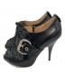 GIUSEPPE ZANOTTI (ジュゼッペザノッティ) ピンヒールブーティ ブラック サイズ:	SIZE 35：5000円